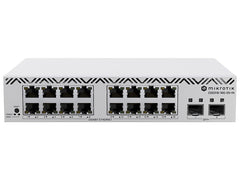 MikroTik SWoS Cloud Smart Switch 16 Port Gigabit 2 SFP+ | CSS318-16G-2S+IN