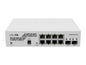 MikroTik SwOS Lite Cloud Smart Switch 8 Port Gigabit 2SFP+ PoE Input | CSS610-8G-2S+IN