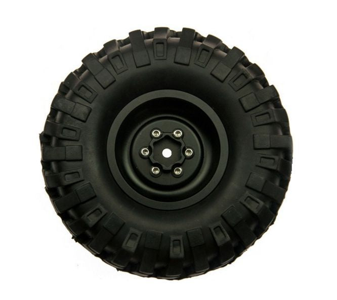 96mm soft crawler rubber wheel per each rc4wd scx10