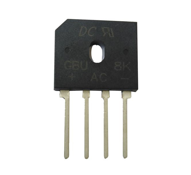 Bridge rectifier sil +aa- 800v 8a gbu8k
