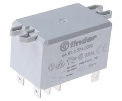 Relay dpdt 30a 24vac rect 8pin 66.82.8.024.0000