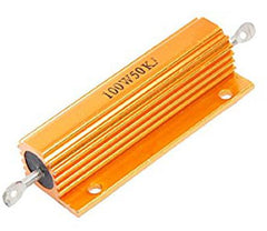 Resistor 100w aluminum w/w 5% 15e 60x21x16mm 100w-15e-j