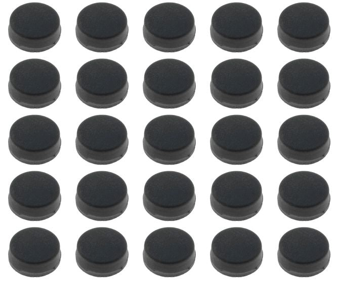 Round rubber feet 9.5x4.2mm self adhesive-100/bag rf-003
