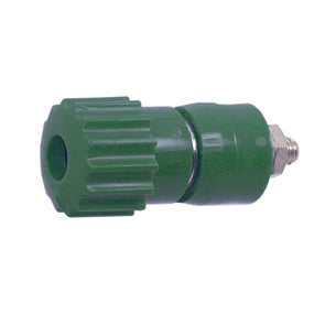 4mm banana socket 24a green captive j50005