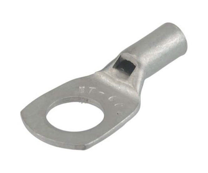 Terminal un-ins solid ring lug w=6mm2 r=8mm sc6-8 *dbk*