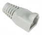 Boot rj45 rnd cab l-gy bubble 28mm for 7mm cable - debulk rj45srb-lgrey