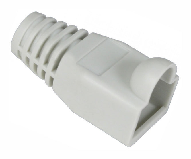 Boot rj45 rnd cab l-gy bubble 28mm for 7mm cable - debulk rj45srb-lgrey