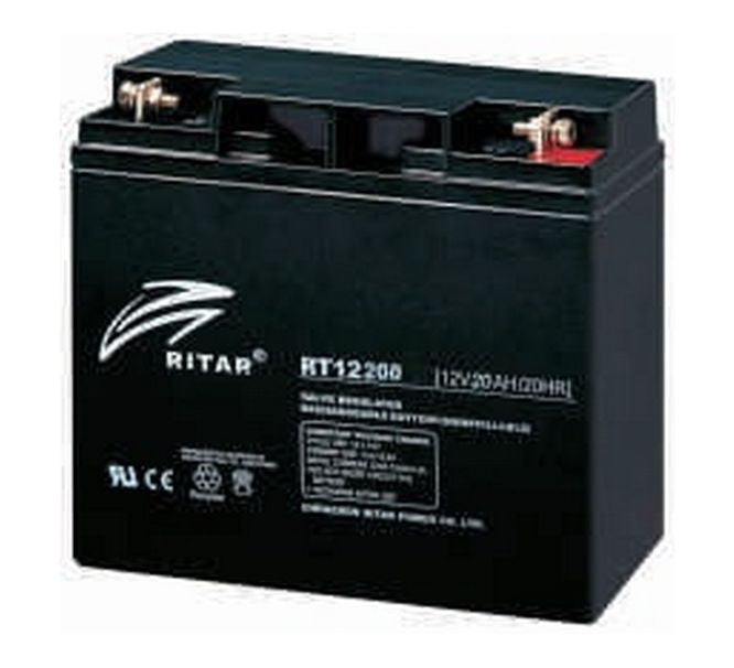 Battery sla 12V 20AH 181x77x167 RT12200-F3