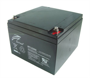 Battery sla 12v 26ah 166x175x125 rt12260