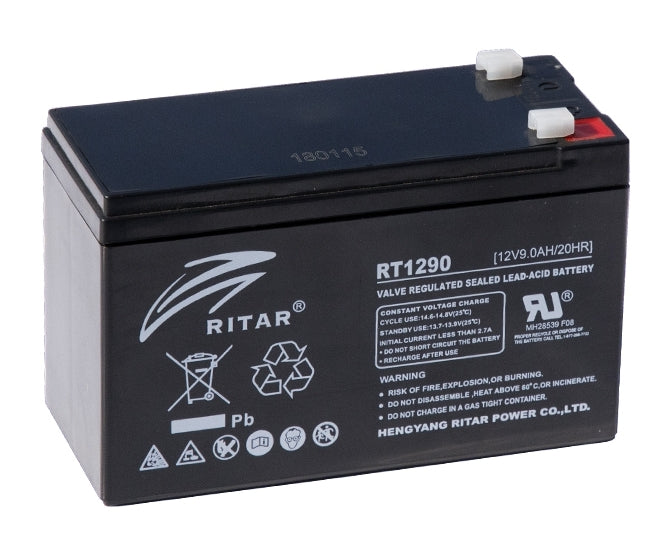 Sealed lead acid battery 12V 9AHr 151x65x93.5 rt1290