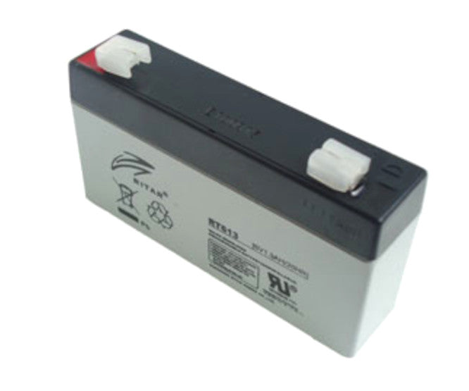 Battery sla 6V 1.3AH 97x24x52mm rt613