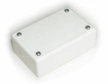 Abs enclosure molded white pb10wt 85x56x30 s10-white with ribs