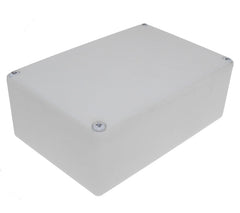 Abs enclosure molded grey 85x56x30 s10a-grey ribless