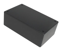 Abs enclosure molded 85x56x30 black s10a-black ribless