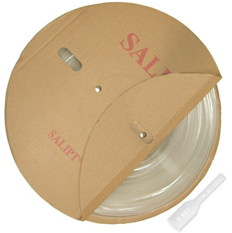 Sleeving heatshrink 10mm clear - 100m/reel s-902-10mm-cl-t *reel*
