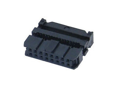 Socket idc 16w with strain-relief fc-16 *dbk*