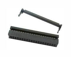 Socket idc 34w with strain-relief 240649