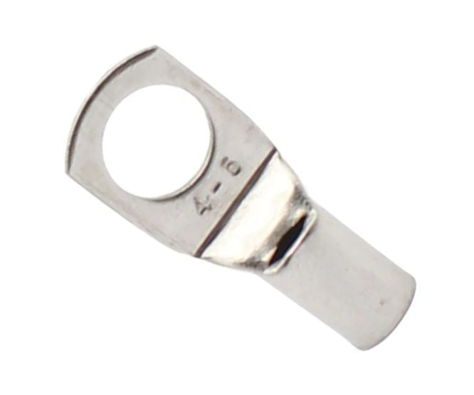 Terminal un-ins solid ring lug w=4mm2 r=8mm sc4-8