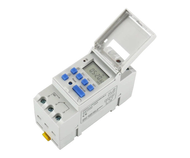 12vdc / 12VAC digital lcd timer 24HR/7DAY d/r 16A TM919A-4-12VAC/DC