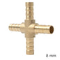 4 way hose connector 8mm