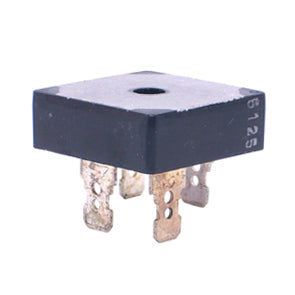 1/2 dual positive bridge rectifier sqr 400v 35a alu skef35/04