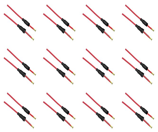 In-line fuse holder 5x20mm screw type-200/bag sl710a