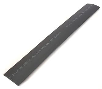 Sleeving heatshrink 20mm black 250mm cut pcs s-901-20mm-bk-250 *dbk*