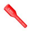 Sleeving heatshrink 15mm rd 100mm cut pcs s-901-15mm-rd-100 *dbk*