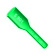 Sleeving heatshrink 2.5mm gr, 100mm cut pcs s-901-2.5mm-gr-100  *dbk*