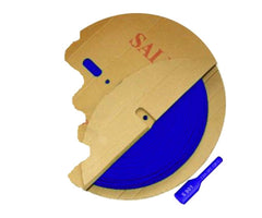 Sleeving heatshrink 3.5mm blue per meter pcs S-901-3.5MM-BLU