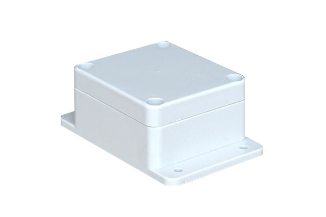 Ip65 pvc enclosure 63x58x35mm with ears sm2-21-wt