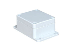 Ip65 pvc enclosure 63x58x35mm with ears sm2-21-wt
