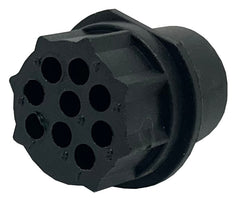 Circular socket 9w contact insert contact insert 9w