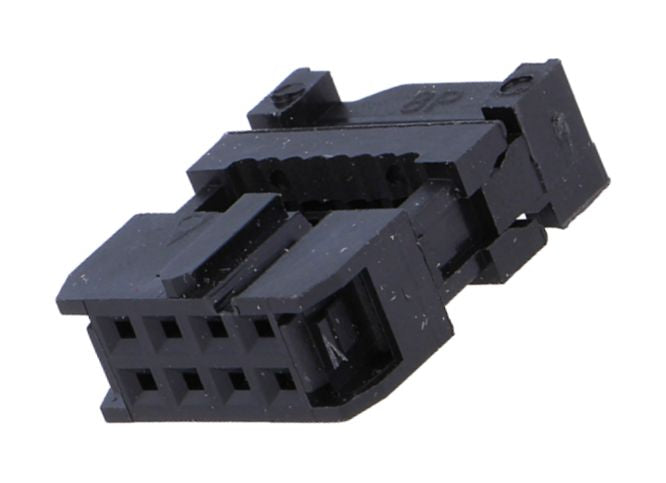 Idc socket 8w with strain-relief idc70-b08dbsobw01 *dbk*