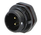 Circular connector 2pin plug bayonet ip65 sp1312/p2