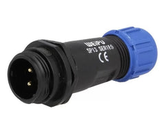 Circular connector 2pin plug bayonet ip67 sp1311/p211-gw