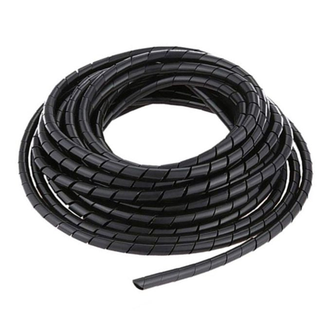 Spiral binding black od=25mm - 2m/rolls 211225