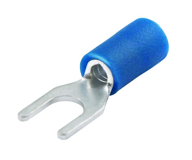 Pre-insulated fork terminal blue 3.7mm sv 2-3.5s / 220591 *dbk*