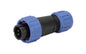 In-line plug / male 2p ip67 bayonet sy1310/p-2-ii