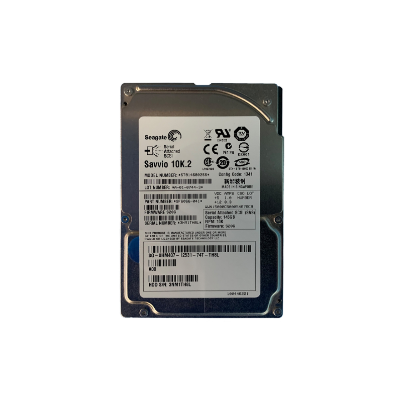 Seagate 146GB 2.5” SAS HDD 9F6066-041 (Second-Hand) - FOR SERVERS ONLY
