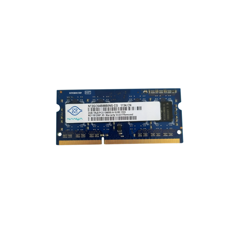 Nanya 2GB DDR3 10600S SODIMM RAM (Second-Hand)