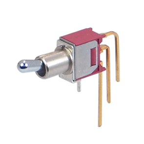 Mini toggle switch spdt r/a on-on pcb t103my9avbe