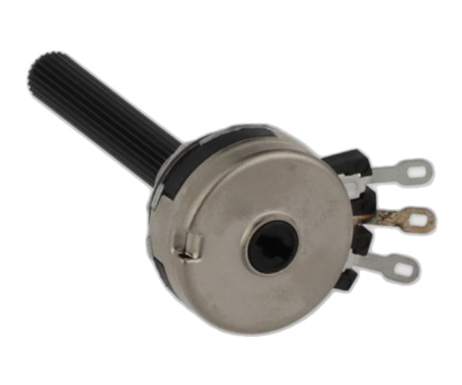 Potentiometer 1 turn od=21mm shaft=6mm 1m solder pins t21yc-p0607-105a
