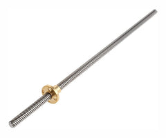 Threaded rod 600mm travel revolution=8mm t8-2-d8-r8-600