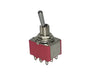Mini toggle switch 3pdt on-on solder terminals t80t-8305-sebq