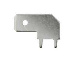 Terminal pcb r/a push-on tab 6.35mm l=17 6.3-4(l)pc