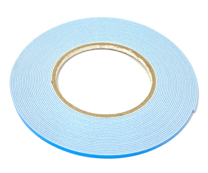 Double sided foam tape 4.0x1.0mm white - 10m/roll 230523