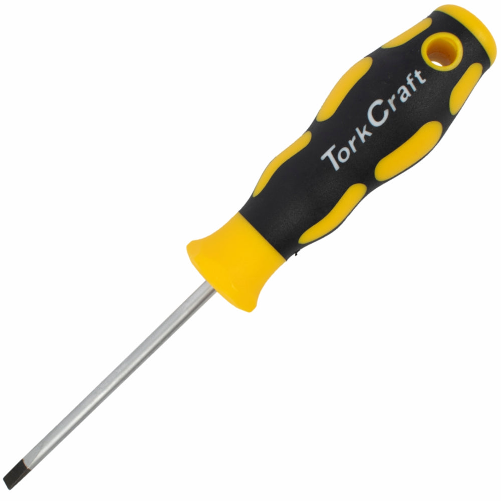 Screwdriver slotted 4 x 75mm