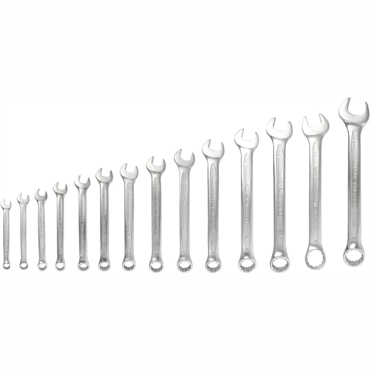 14pcs combination spanner set 8-24mm