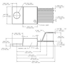 Ic to220 crt driver lm2439t lm2439t